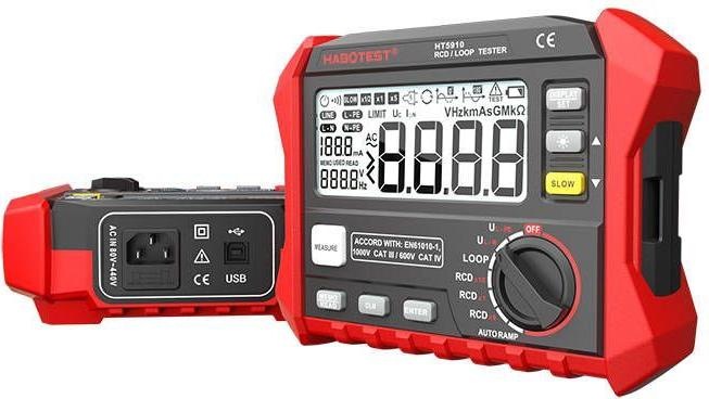 Image du produit Habotest HT5910 Testeur numérique de résistance de la terre