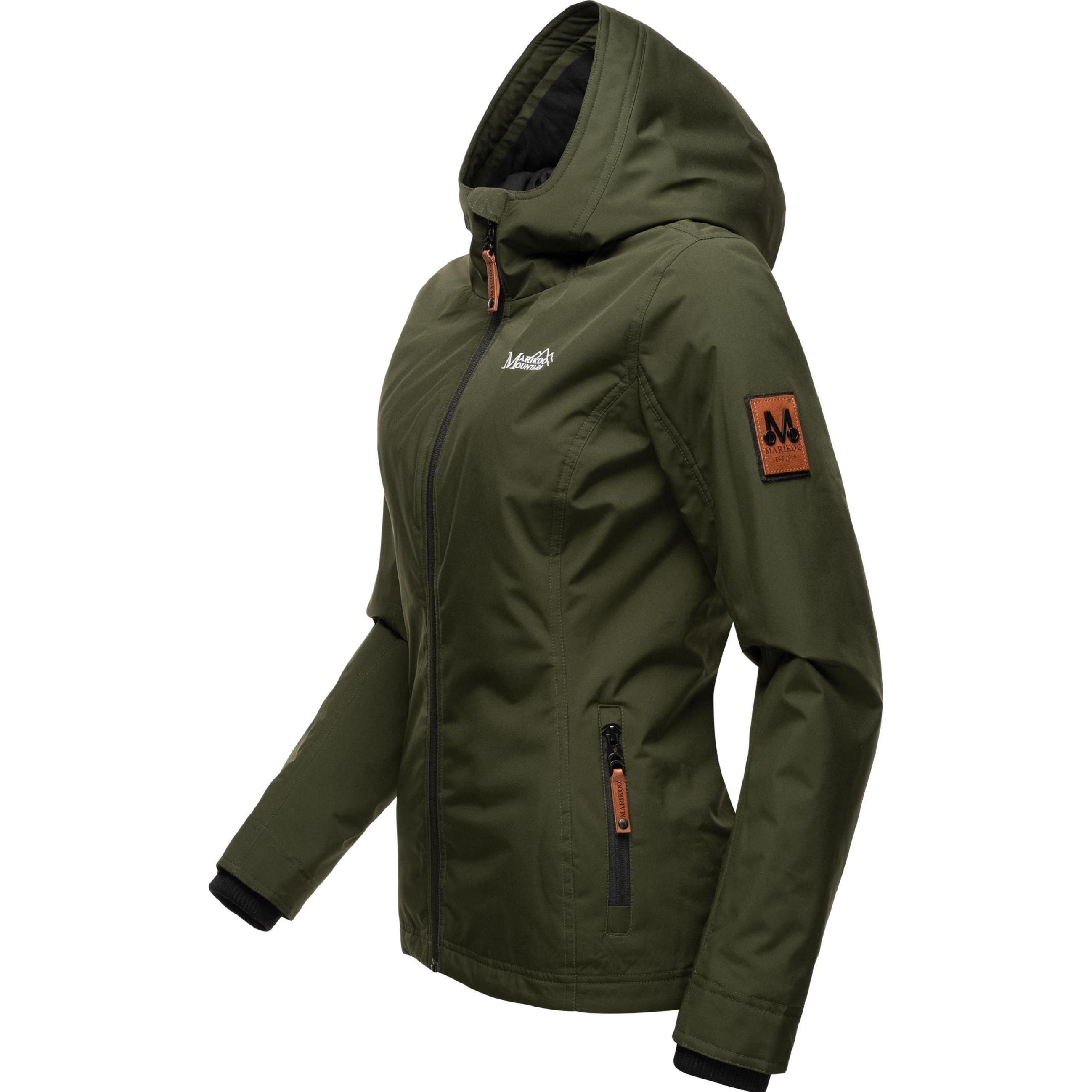 Thumbnail - Marikoo, Damen, Jacke, Brombeere (6XL), Grün, 6XL