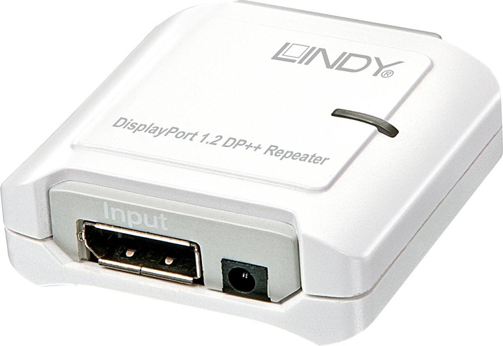 Actual product image Lindy DisplayPort 1.2 DP++ Extender/Repeater 20m+20m (DP, 20.20 cm)