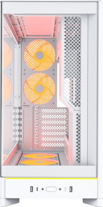 Produktbild Montech HS02 PRO, ATX Mid-Tower PC-Gehäuse, Gaming-PC, High-Airflow, reversibles Layout, stabile geb (ATX, mATX, Mini-ITX)