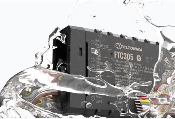 Actual product image Teltonika Telematics FTC305 Compact 4G LTE Cat 1 e-mobility tracker with CAN data reading
