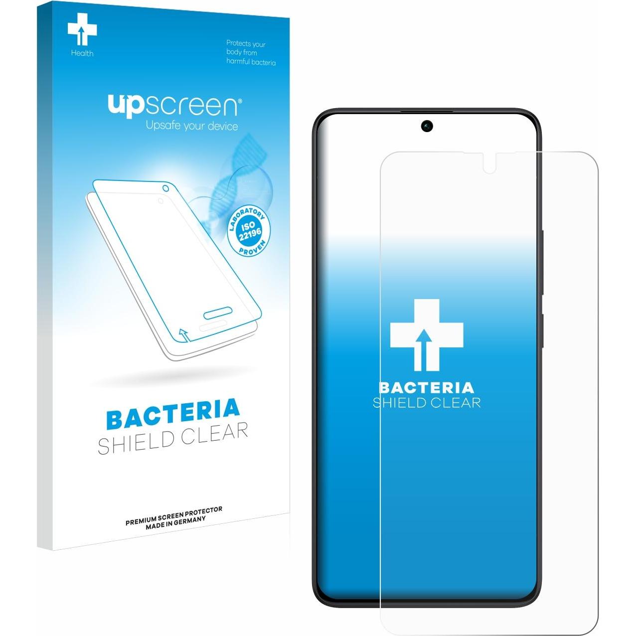 upscreen Antibakterieller Displayschutz (1 Stück, Xiaomi Redmi Note 13 Pro 5G), Smartphone Schutzfolie, Transparent
