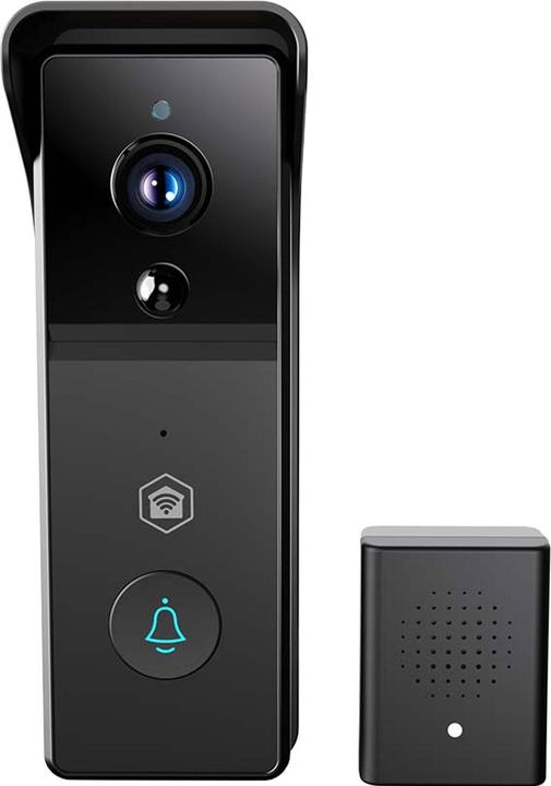 Actual product image Nedis SmartLife Video-Türsprechanlage | Batteriebetrieben | 3MP Full HD 1296p | Cloud Storage (optio (Wireless)