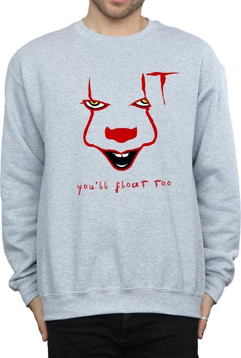 Immagine prodotto Universal Textiles Pennywise Float Felpa Uomo (L)