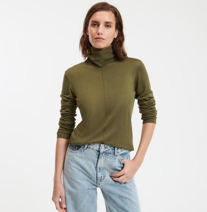 Produktbild La Redoute Collections Rollkragenpullover aus Feinstrick (S)