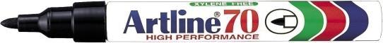Artline Marker 70 permanent sort 1,5mm - (12 pcs.) (12x)