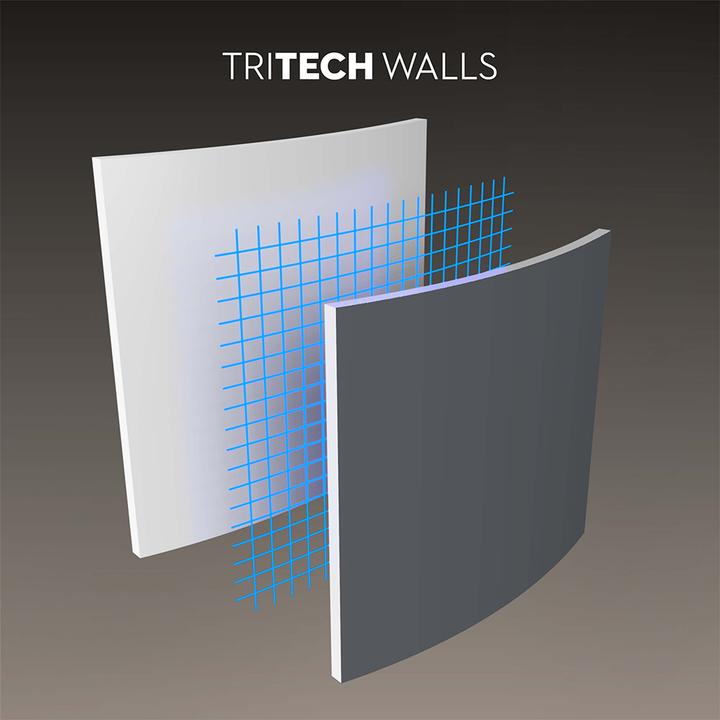 Actual product image Bestway LAY-Z-SPA Santorini Energieeffizienter s marter aufblasbarer Whirlpool 5–7 Pers. (7 Persons)