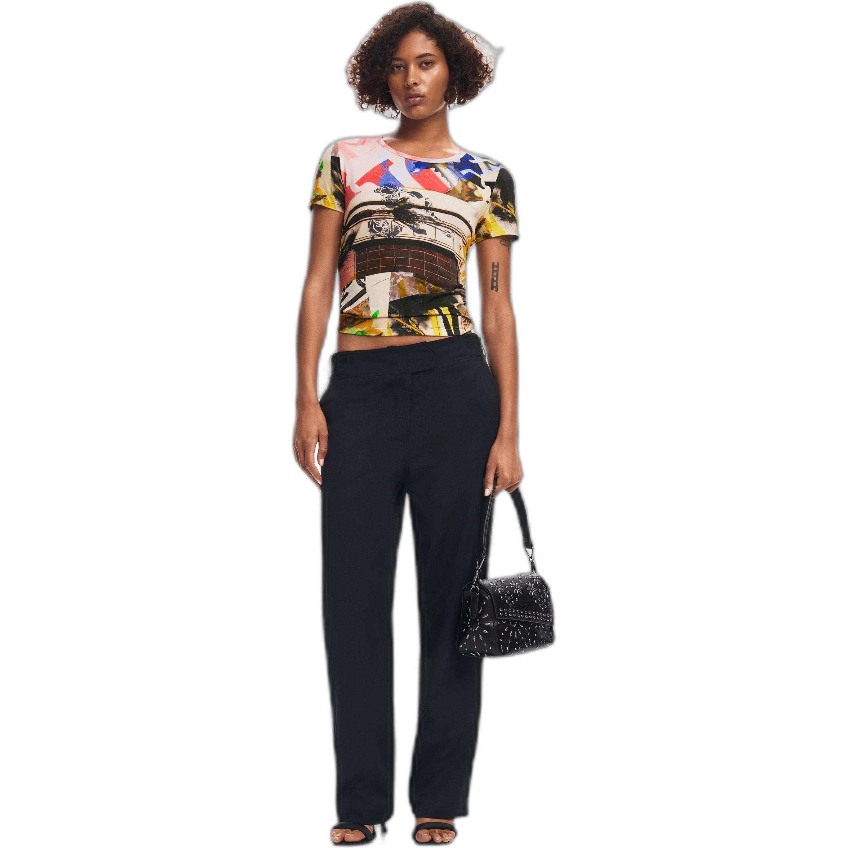 Thumbnail - Desigual, Damen, Shirt, Collage, Mehrfarbig, (S)