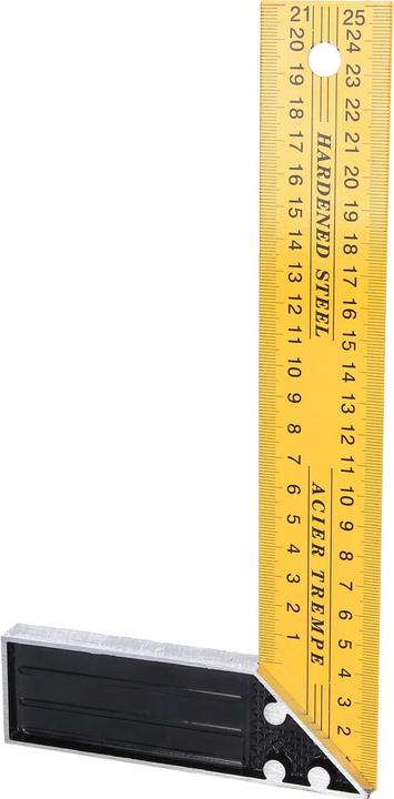 KS Tools Angolo del falegname con linguetta in alluminio. 250mm 300.0220