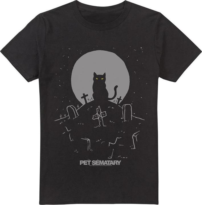 Produktbild Pet Sematary Cat With Tombstones TShirt (4XL)