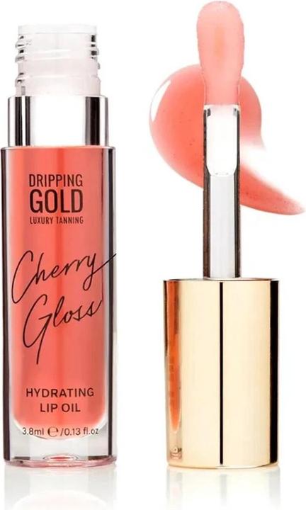 Sosu Dripping Gold - Hydra lip oil Cherry Gloss (Lip Oil) 3.8 ml (Cherry Gloss)