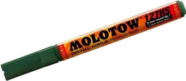 Actual product image Molotow Permanent marker One4All 127 HS refillable 2mm future green (future green, 2 mm, 1 x)