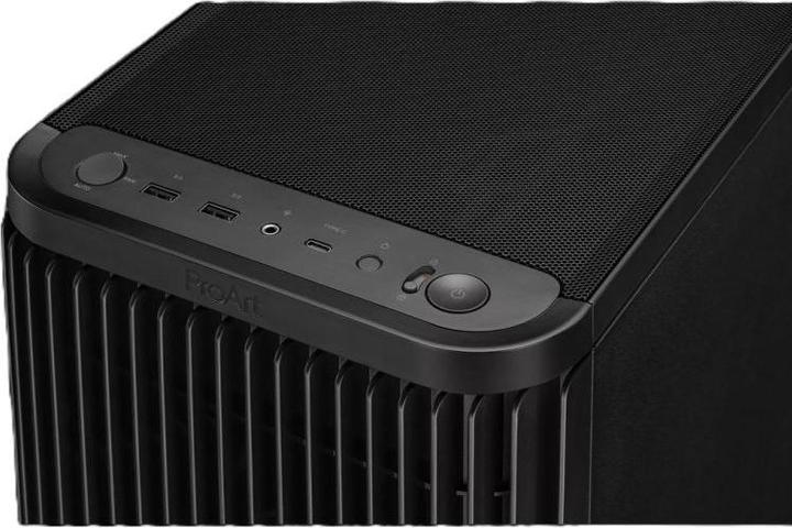 Produktbild ASUS ProArt PA401 Wood Edition Beige - Metal Panel (ATX, mATX, Mini-ITX)