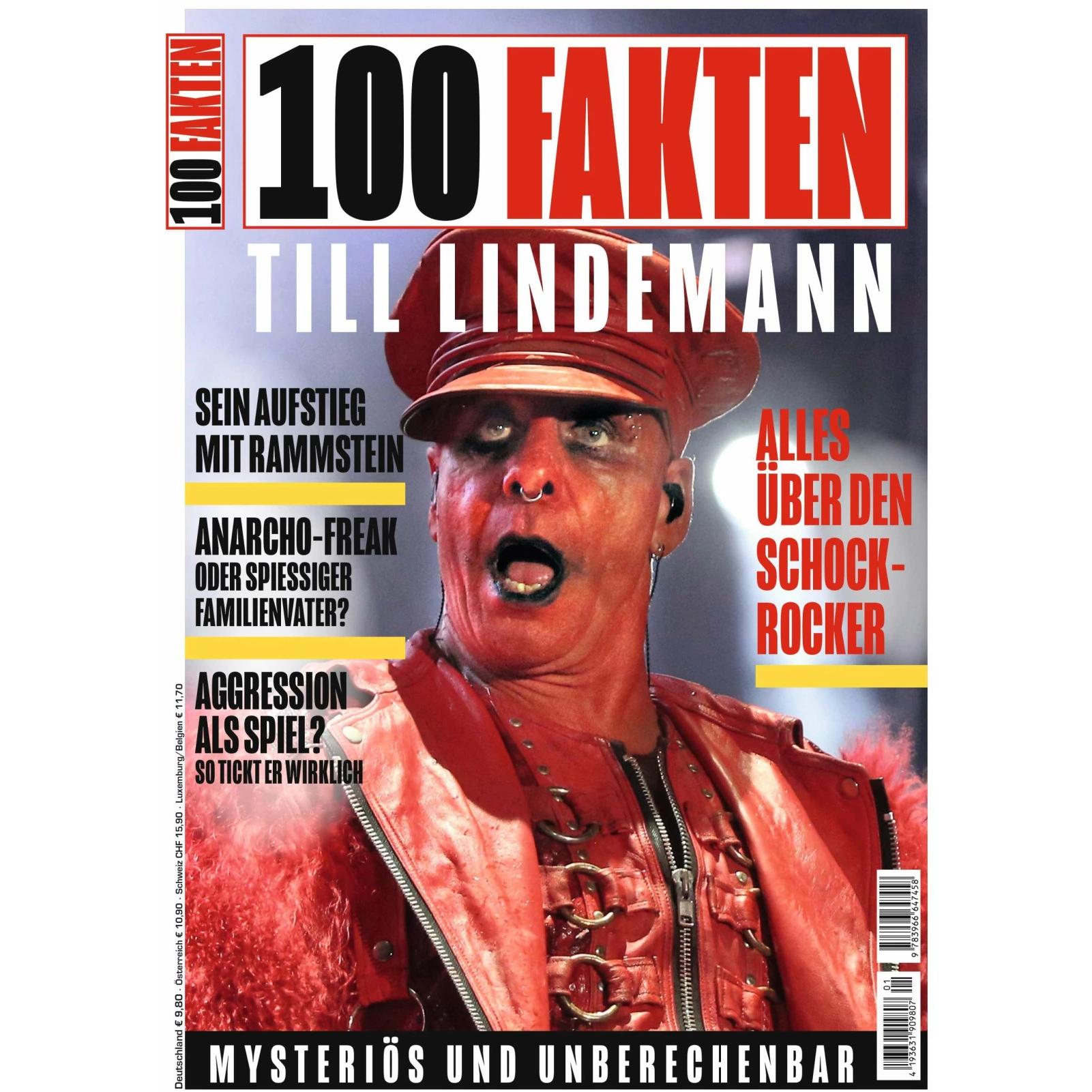 100 Fakten zu Till Lindemann, Sachbücher von Michael Fuchs-Gamböck, Jens-Uwe Berndt