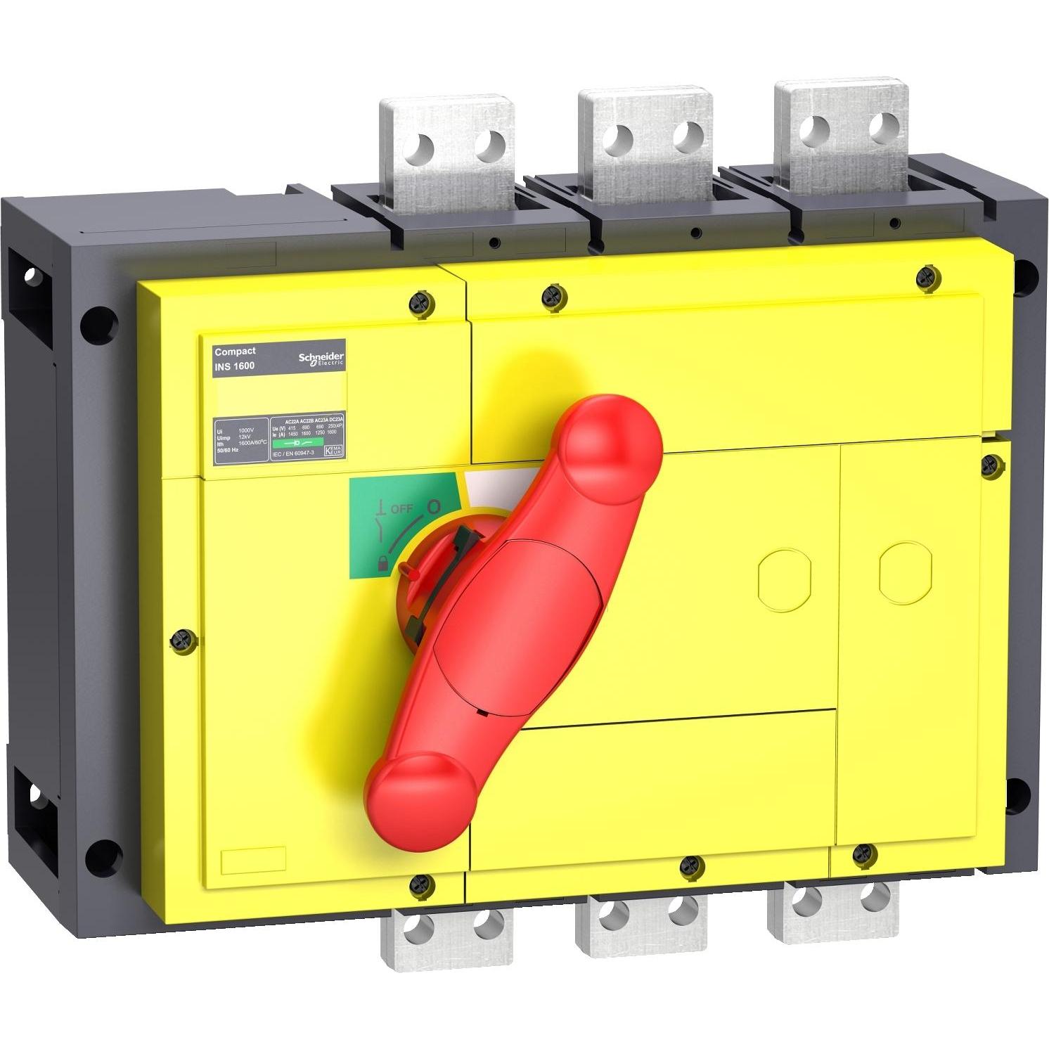 Schneider Electric, Systemstromversorgung, TrennschalterDrehantrieb rot 31346