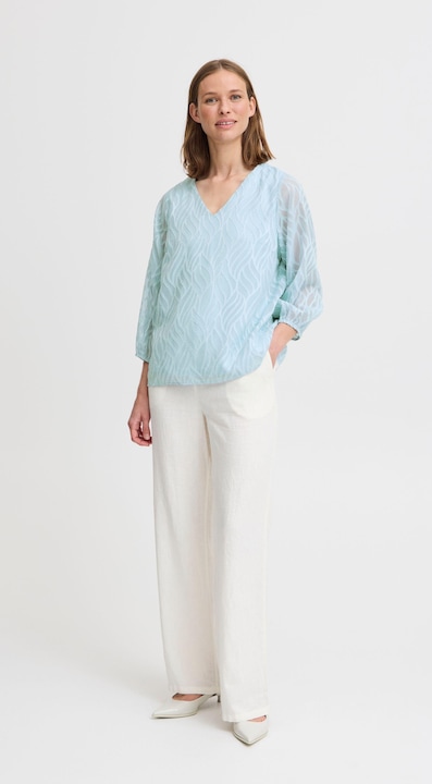 Actual product image B.young BYFRIKKE VNECK BLOUSE 20816245 (34)