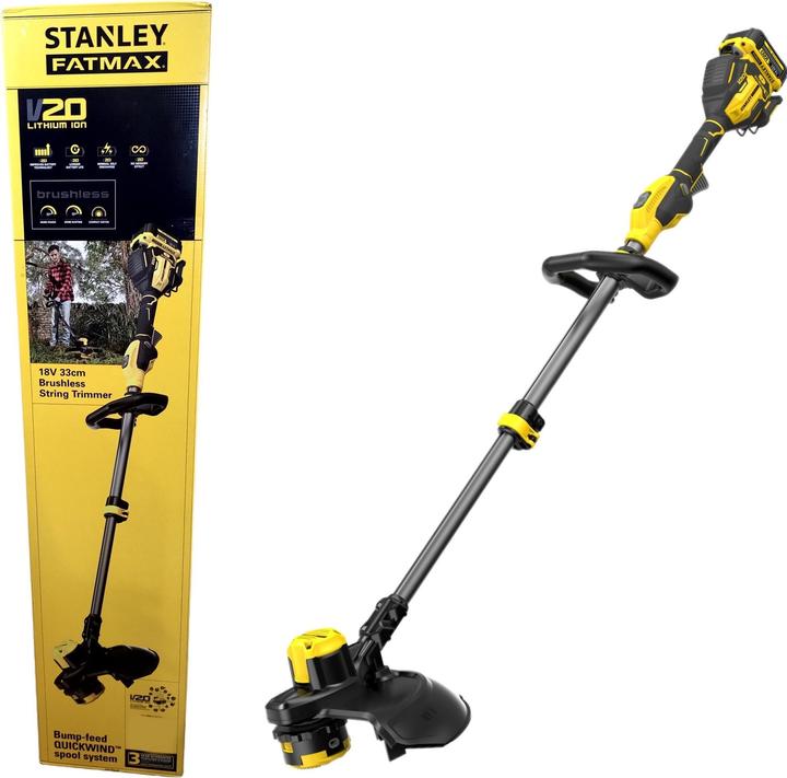 Immagine prodotto Stanley ST Falciatrice ad aghi V20 BL 33cm SFMCSTB933B (Filo di taglio)