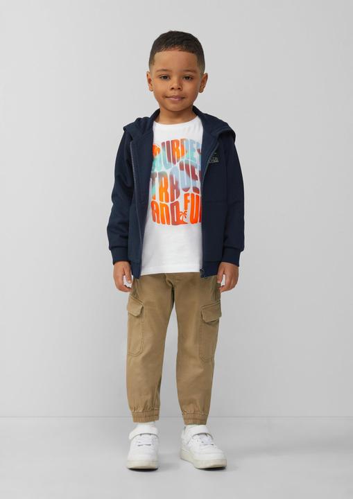 Produktbild S.Oliver T-Shirt Jersey-Longsleeve mit Frontprint (104, 110)