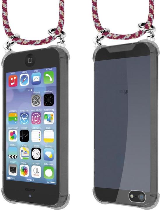 Produktbild Cadorabo TPU Handy Kette SILBER Cover