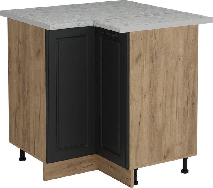 Anthrazit, Anthrazit Landhaus, Goldkraft Eiche, Marble-Weiss