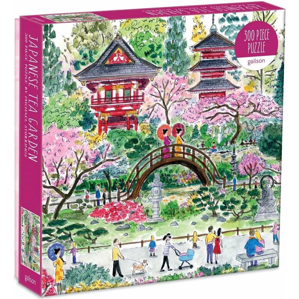 Abrams & Chronicle Michael Storrings Japanese Tea Garden 300 Piece Puzzle (300 Teile)