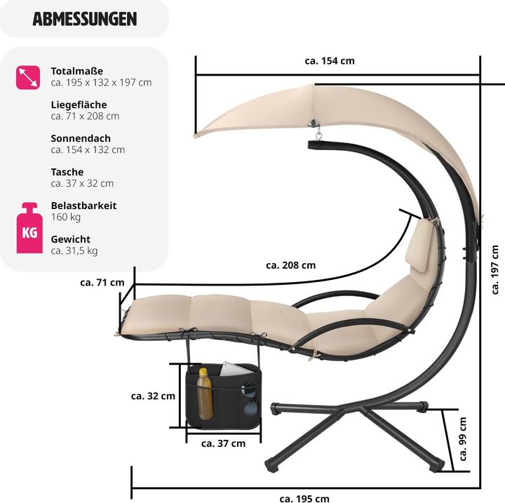 Produktbild tectake Maja (160 kg)