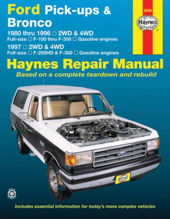 Produktbild Ford Pick-Ups & Bronco (Englisch, Haynes Publishing, 2012)