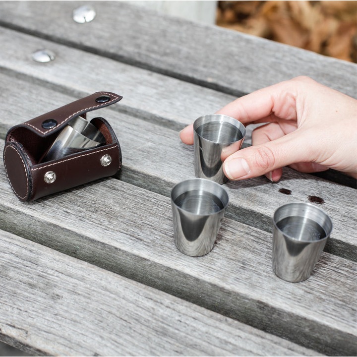 Actual product image Kikkerland Shot (0.20 dl, 4 x, Shot glass)