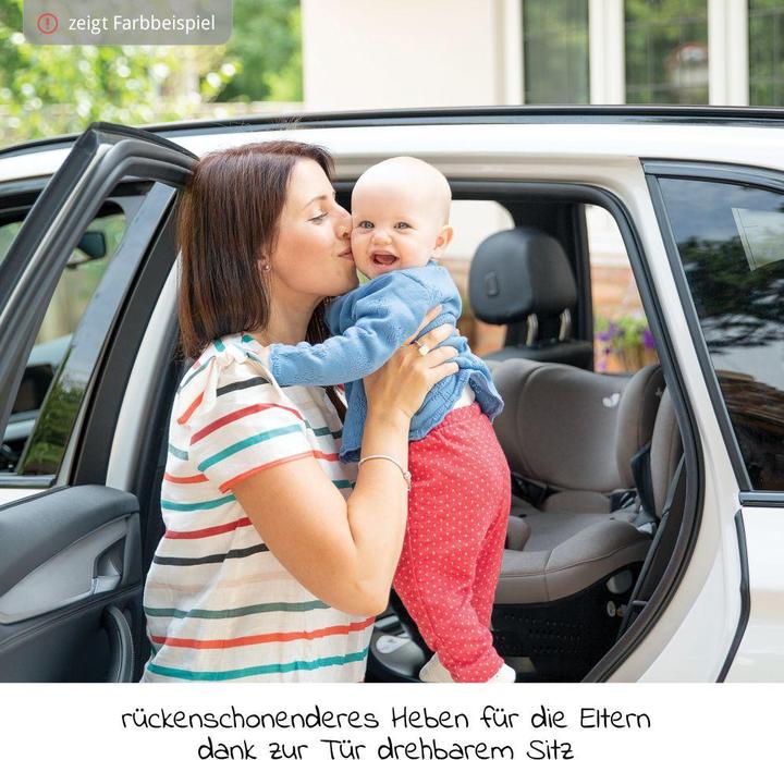 Produktbild Joie Reboarder-Kindersitz i-Spin 360 R i-Size - ab Geburt Reboarder (Reboarder, ECE R129/i-Size Norm)