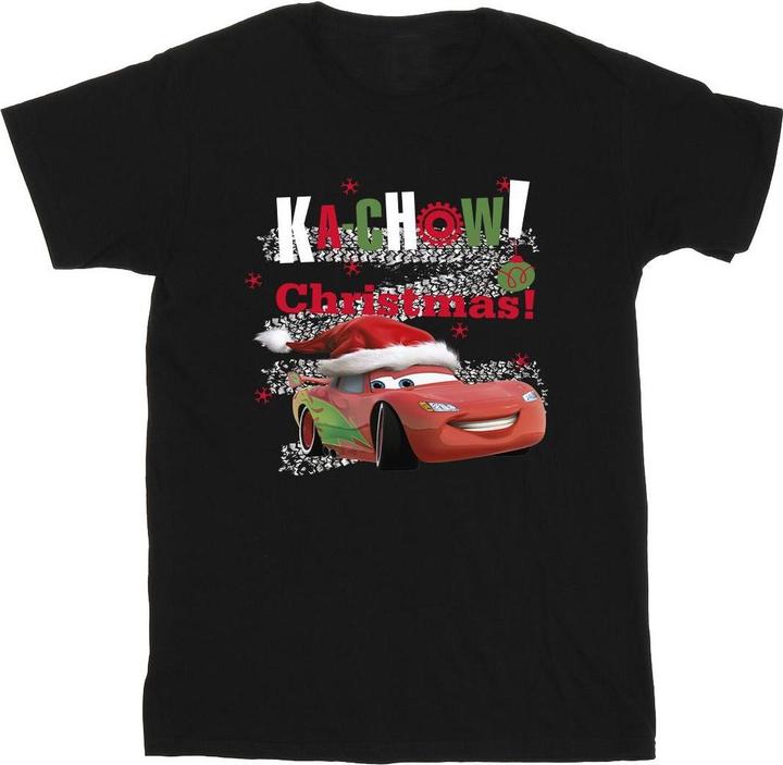 Cars Kachow TShirt Jungen weihnachtliches Design (140, 146)
