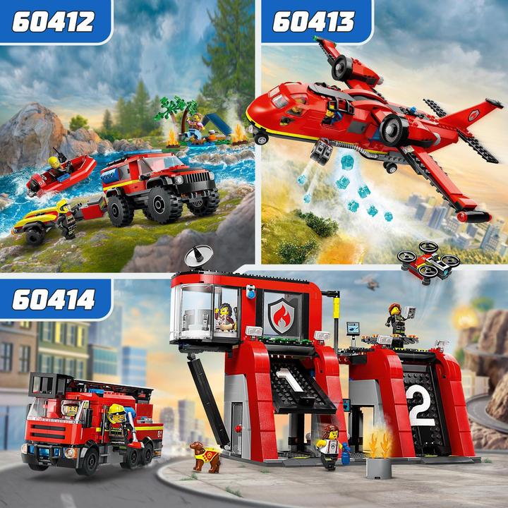 Image du produit LEGO 60413 Aéronefs de lutte contre l'incendie (60413, LEGO City)