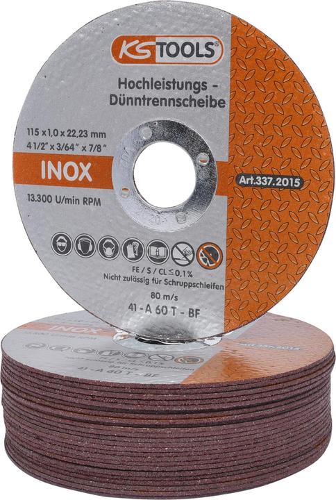 Actual product image KS Tools High performance thin cutting disc
