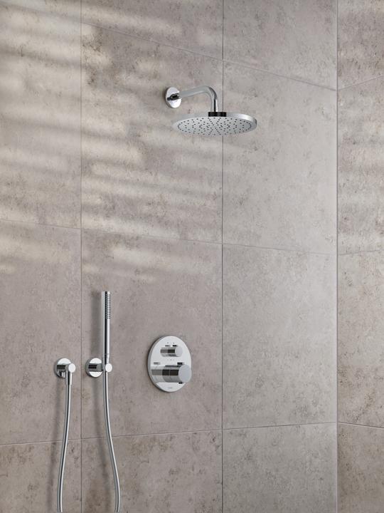 Actual product image Duravit Shower arm rd Ros 210mm connection size DN 15 chrome