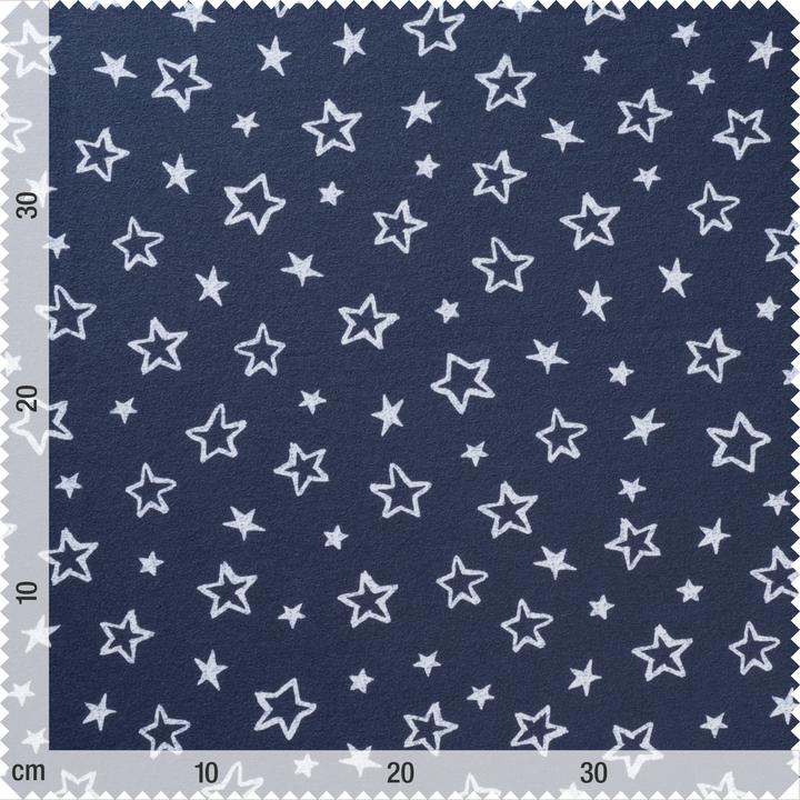 Image du produit VBS Tissu en jersey "étoiles" largeur 150 cm, vendu au mètre