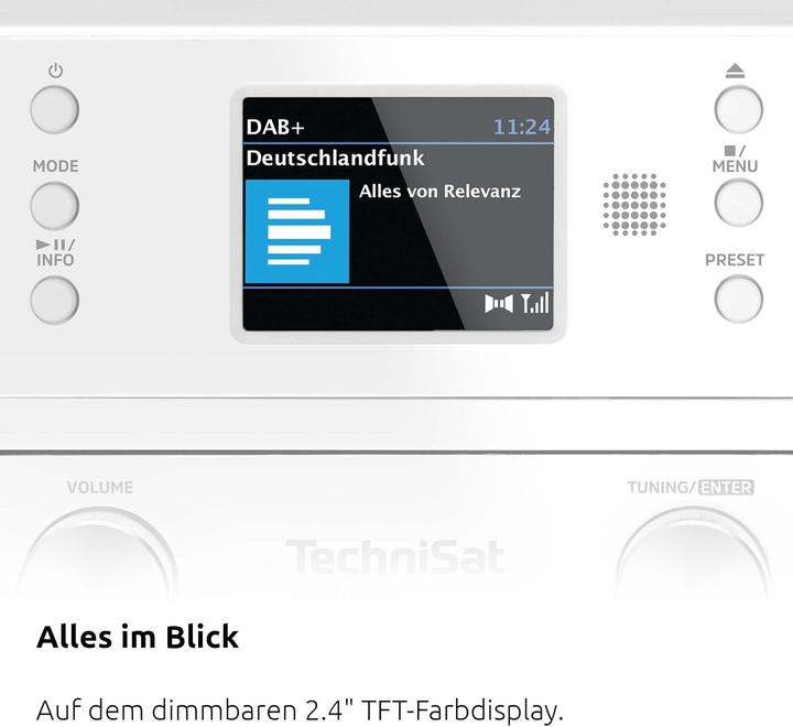 Immagine prodotto TechniSat 370 CD IR (Web radio, DAB, Bluetooth, WiFi)