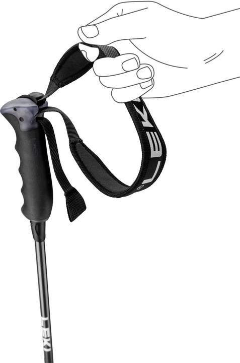 Actual product image Leki Neolite Carbon (130 cm)