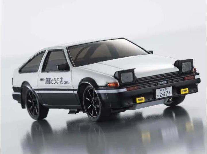 Actual product image Kyosho Europe Toyota Sprinter Trueno AE86 1:28 Initial-D