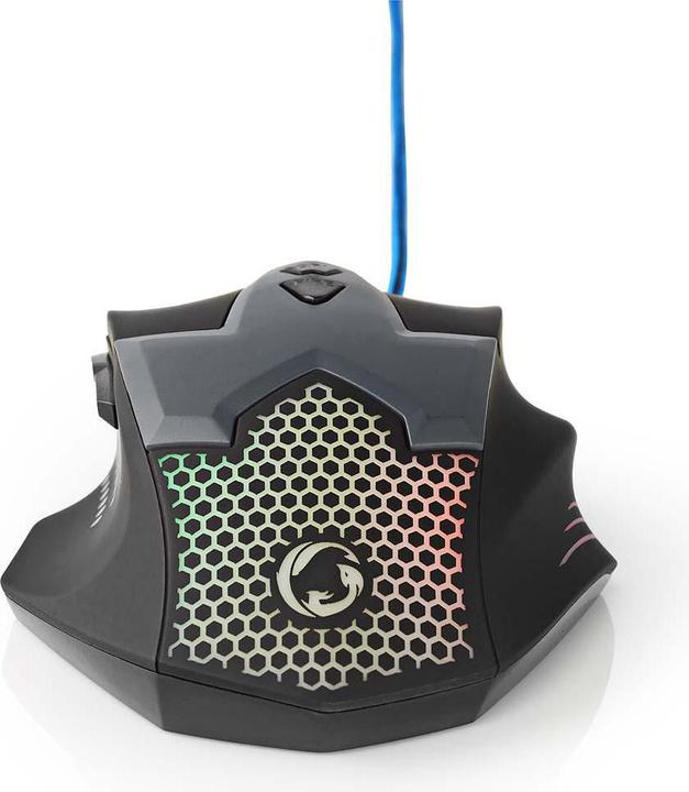 Produktbild Nedis Gaming-Maus GMWD200BK (Kabelgebunden)