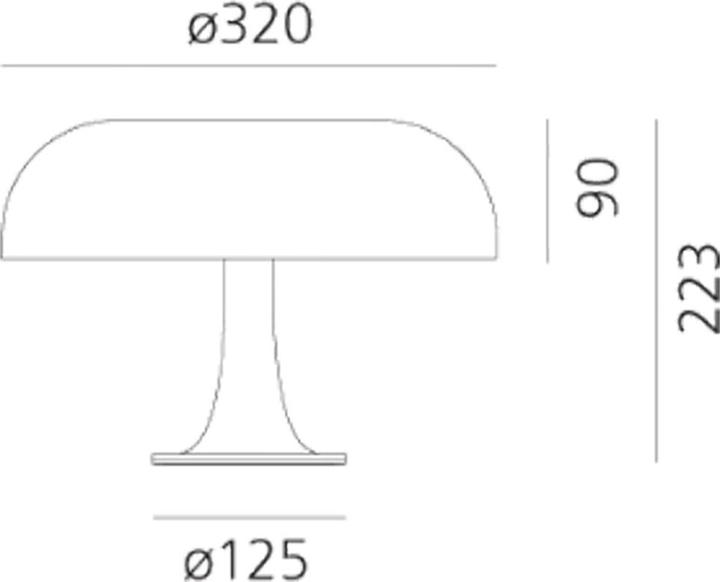 Produktbild Artemide Nessino (E14)