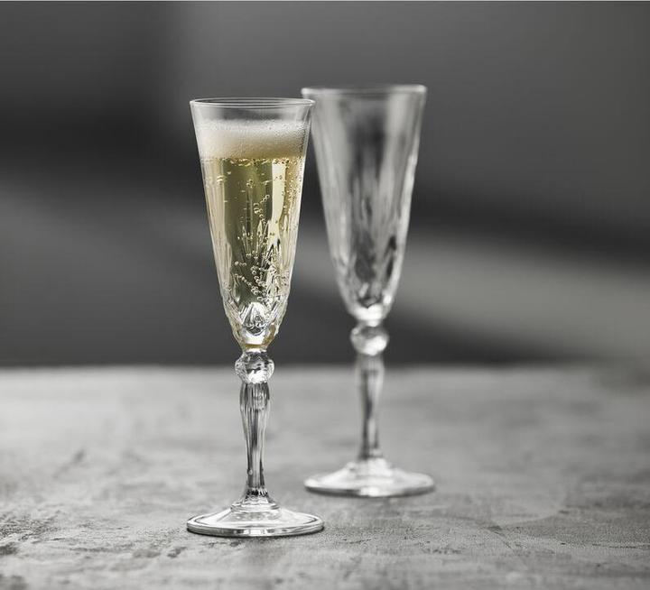 Produktbild Lyngby Champagne Melodia 4er Set (16 cl, 4 Gläser, Sektgläser)