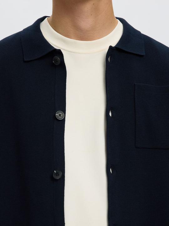 Produktbild Selected Slhmike Light Ls Knit Relaxed Polo Cardi (M)