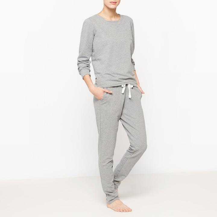 Image du produit La Redoute Collections Pyjama 2 pièces en sweatware (W36/L38)