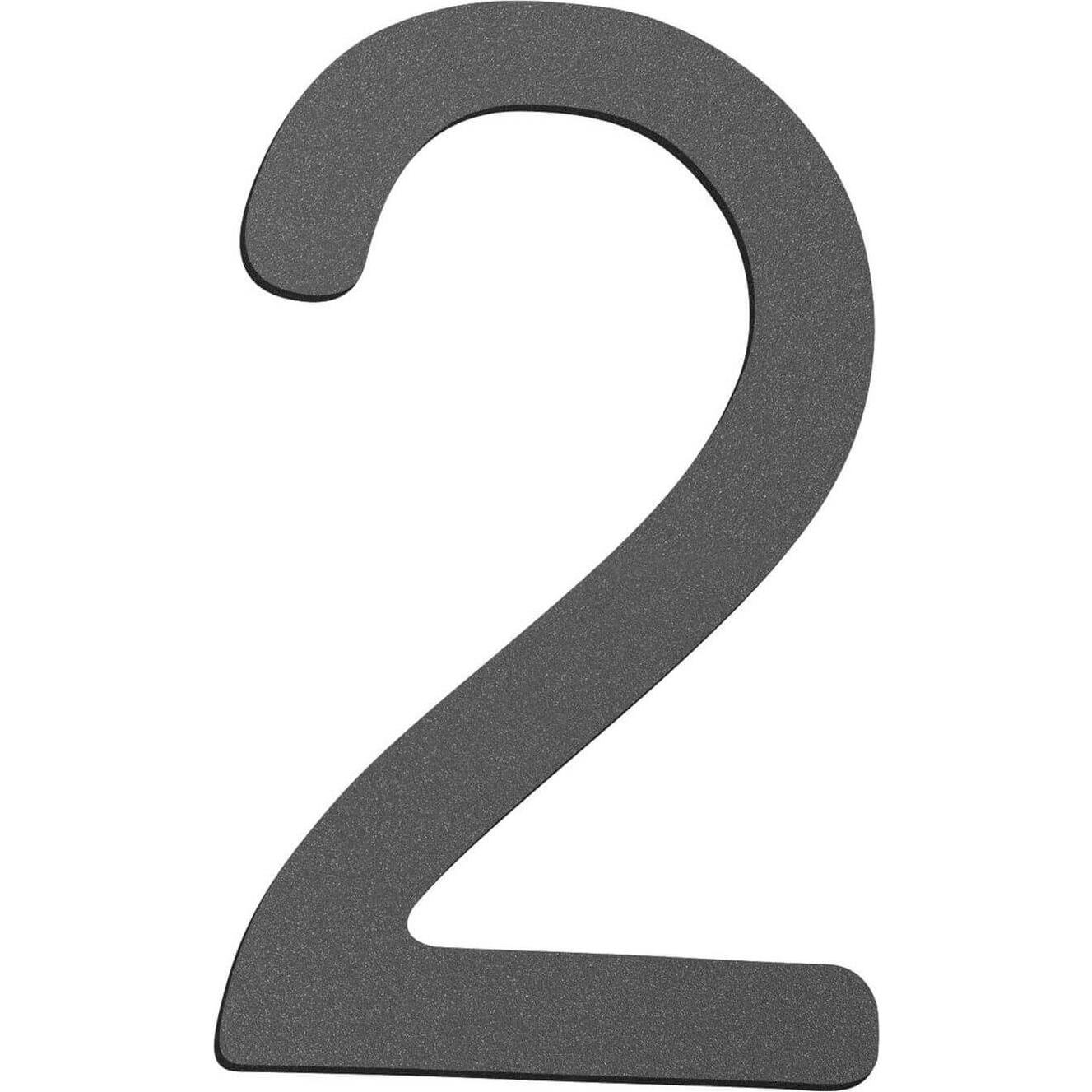 Thumbnail - CMD, Hausnummer + Türschild, Hausnummer Klein IP44 Anthrazit Made in Germany CMD-2anthrazit