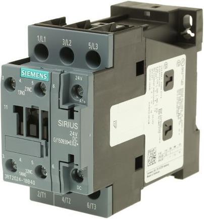 Produktbild Siemens Schütz 5,5kW 24Vdc Größe 0