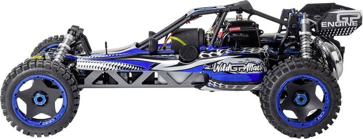 Actual product image Carson 1:5 Wild GP Attack 2.4G 100% RTR blue (RTR Ready-to-Run)