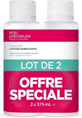 Produktbild Eau Précieuse Eau Precieuse Clearskin Purifying Lotion 375ml - Pack of 2 (Reinigungslotion, 375 ml)
