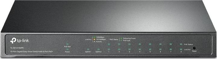 Immagine prodotto TP-Link PoE+ Switch TL-SG1210MPE 10 Port (10 porte)