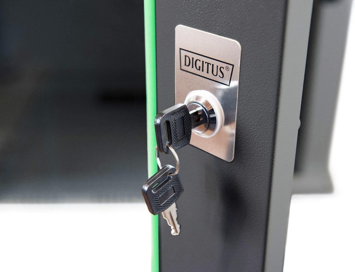 Actual product image Digitus Wall mounted enclosure Unique series - 600x450 mm (12 RU, 19 inch rack)