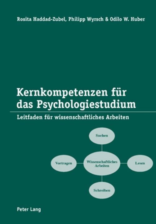 Produktbild Kernkompetenzen für das Psychologiestudium (Deutsch, Odilo W. Huber, Philipp Wyrsch, Rosita Haddad-Zubel, 2009)