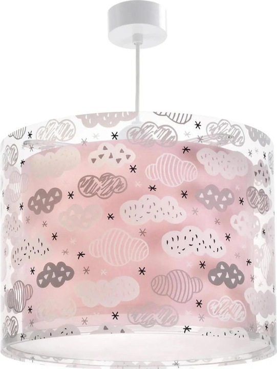 Image du produit Dalber Lampe à suspendre nuages rose (E27)